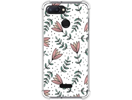 Carcasa Xiaomi Redmi 6 TUMUNDOSMARTPHONE Dibujos Antigolpes Flores 01 Multicolor