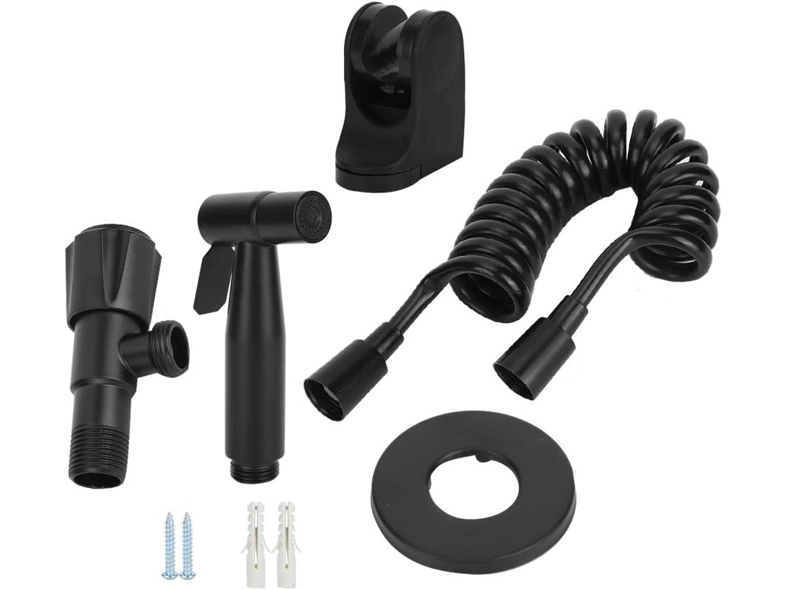 G1 2 Rociador De Bidé Manual De Acero Inoxidable Con Superficie Negra Mate