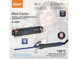 Rizador - Plancha de pelo - Placas de cerámica - Alisado en seco y mojado - Doble uso - Flequillo con volumen - Rotación de 360°