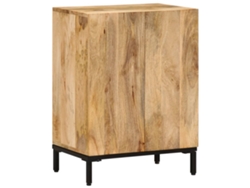 Aparador De Madera Maciza De Mango 53x35x72 Cm