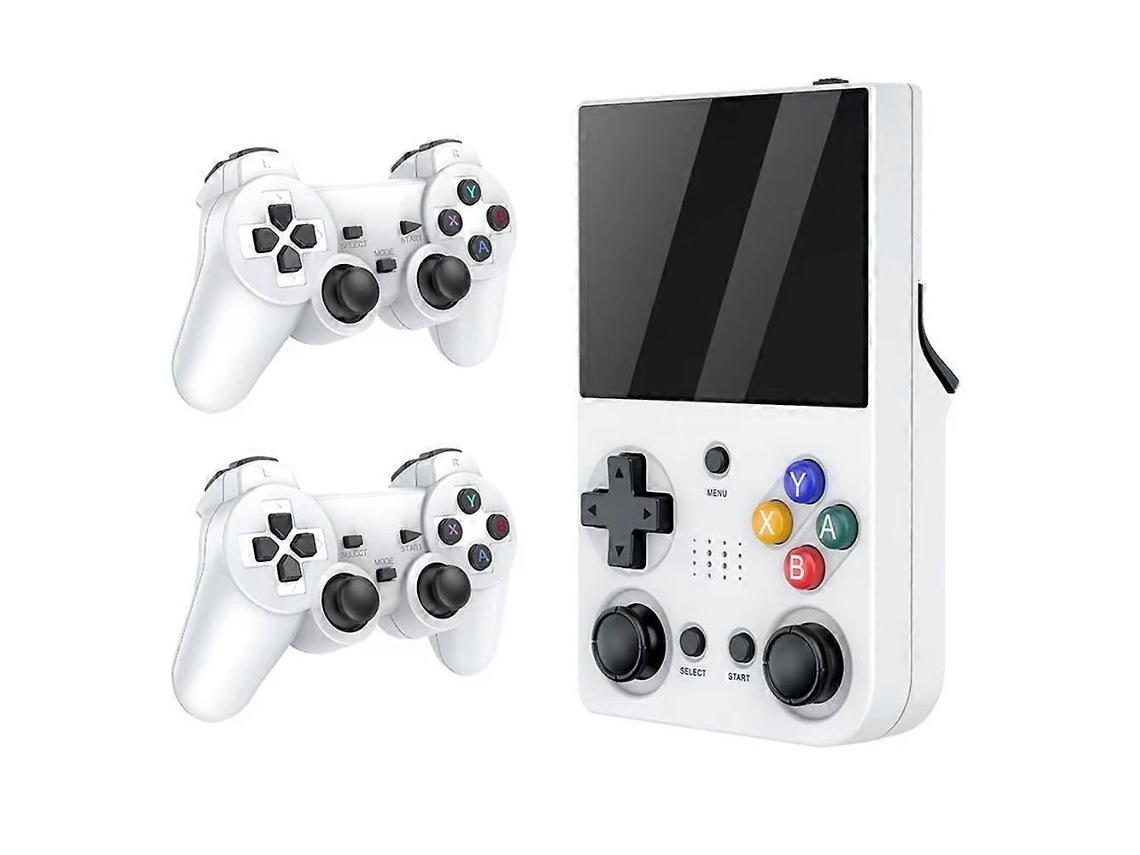 Consola de videojuegos portátil retro GOKOCO G28, 64 GB, pantalla HD de 4,3".