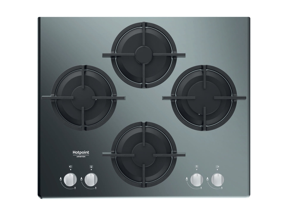 HAGD 61S/MR Espejo Integrado 60 cm Encimera de gas 4 zona(s) HOTPOINT