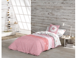 Funda Nórdica Reversible Estampada Cama 90 Algodón Extra Suave Fabricado En España Indigo A Pink COOL KIDS