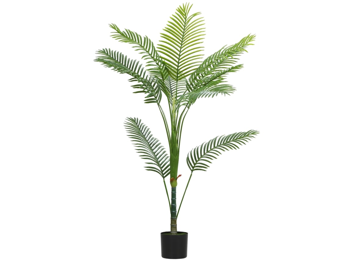 Palmera Artificial Interior 150cm Maceta Verde