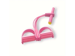 Bandas de resistencia para gimnasia con cuerda para entrenamientos de cuerpo completo, ejercitador abdominal rojo Siurn