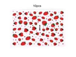 10 pegatinas decorativas autoadhesivas 3D para uñas, ideales para manicura casera, salones de belleza y uso doméstico (xf3269)