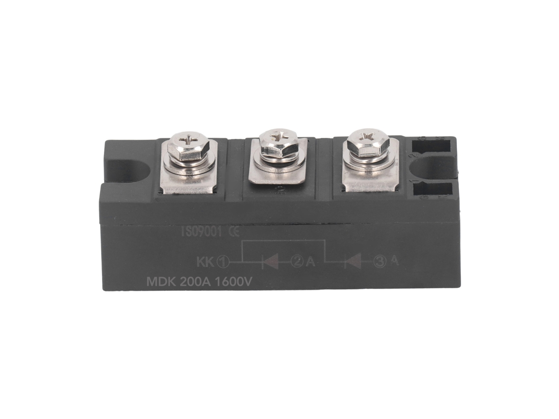 Módulo De Diodo Rectificador De Cátodo Común 3 Terminales Fotorreceptor Anti-reflexión 1600v 200a Mdk
