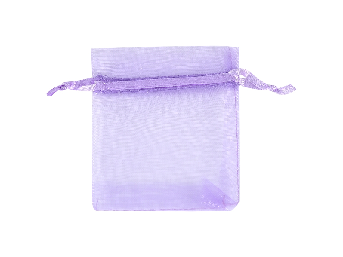 VYLARA Sacos transparentes para doces para decoração de casamento, 9 x 12 cm, roxo claro