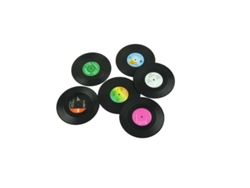 Coaster - retro vinyl record