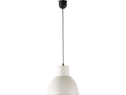 Lámpara de Techo ELS BANYS Eme 26 (Blanco - E27 - Máx. 40W - Metal)