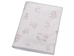 Manta BLANC AVENUE BÉBÉ  (75 x 100 cm - 100% Algodón - Rosa)