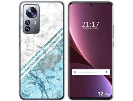 Carcasa para Xiaomi 12 Pro 5G TUMUNDOSMARTPHONE Dibujos Mármol 02 Multicolor