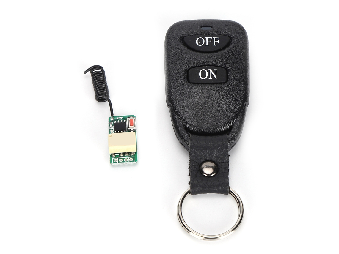 Módulo Transmisor-receptor De Control Remoto Inalámbrico De 12 V Y 433 Mhz Para Puertas Y Equipos Eléctricos.