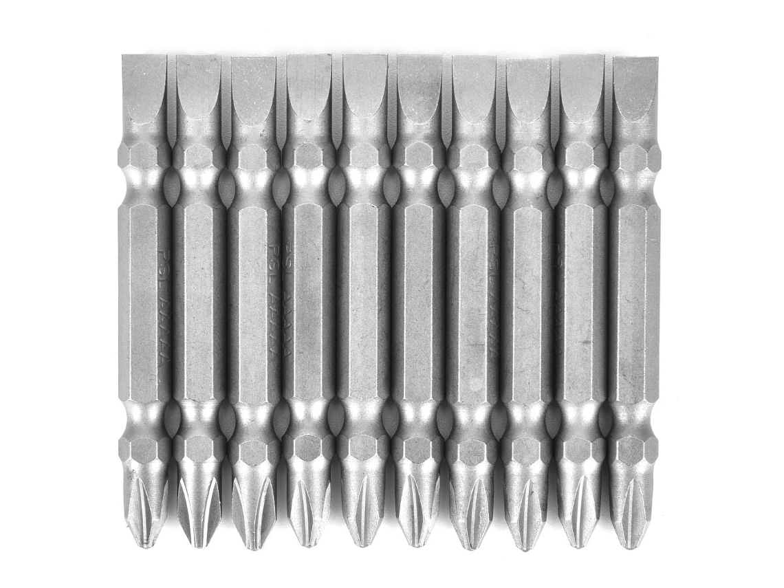 10 Puntas De Destornillador Phillips, Aleación De Acero S2, 65 Mm, Para Taladro Neumático/eléctrico.