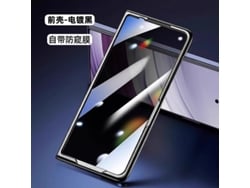 (honor Magic V3 Negro Electrochapado) Cubierta Frontal De Privacidad Con Película Integrada