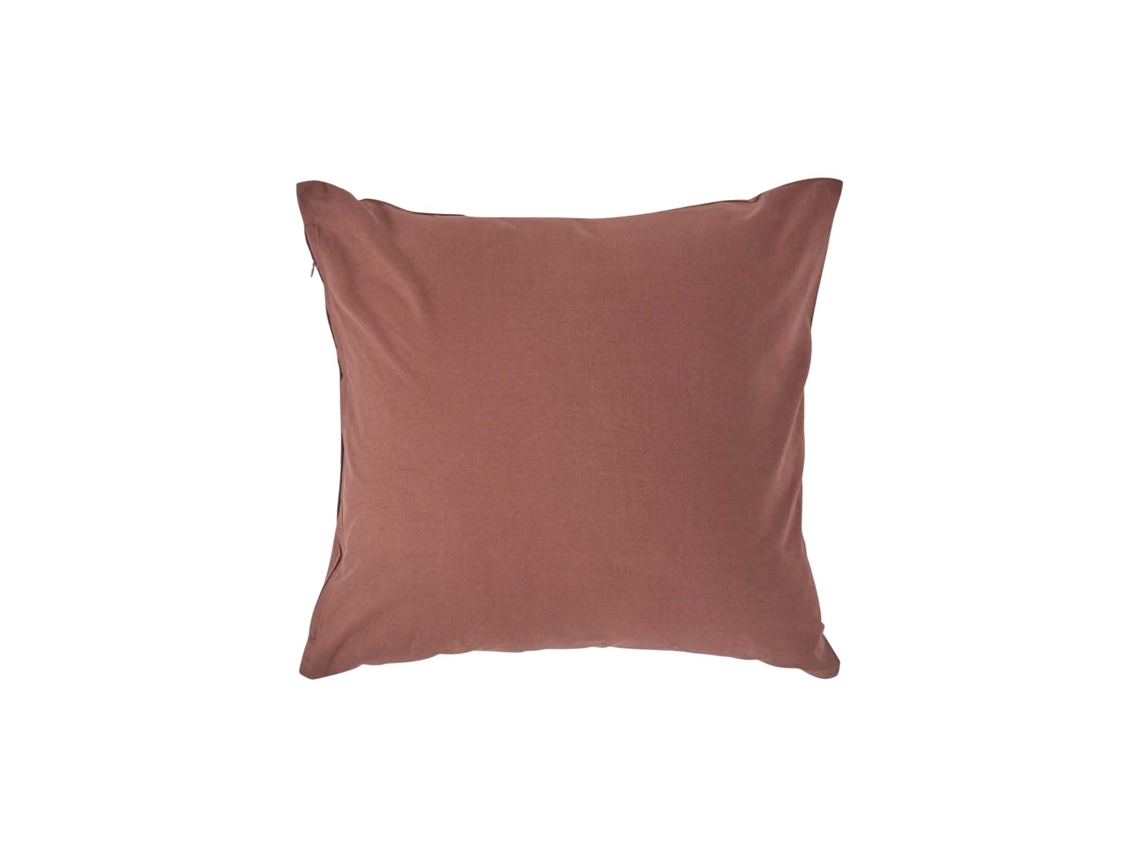 Homescapes Chocolate European Size Egyptian Cotton Pillowcase 200 Tc, 40 X 40 Cm