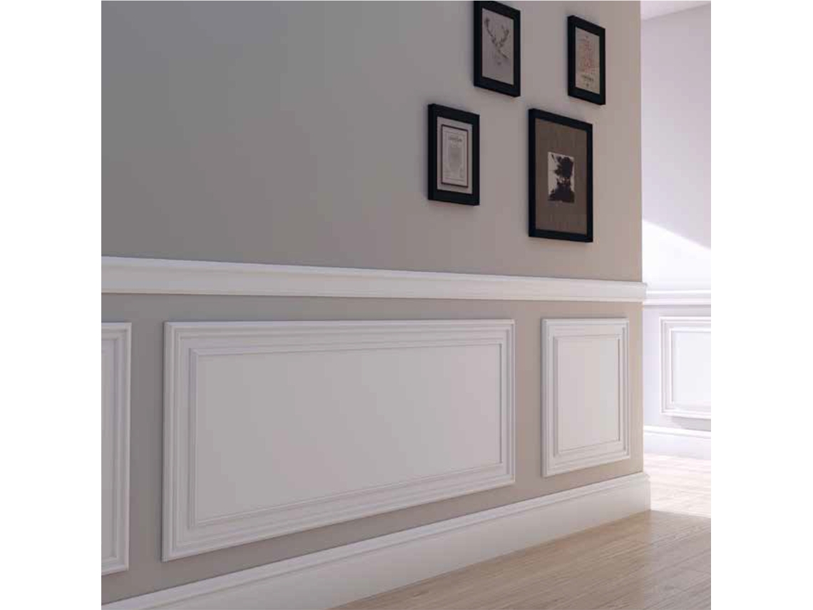 Boiserie ETERNAL PARQUET en Duropolímero Poliestructurado Mod.Seattle L200Xh100