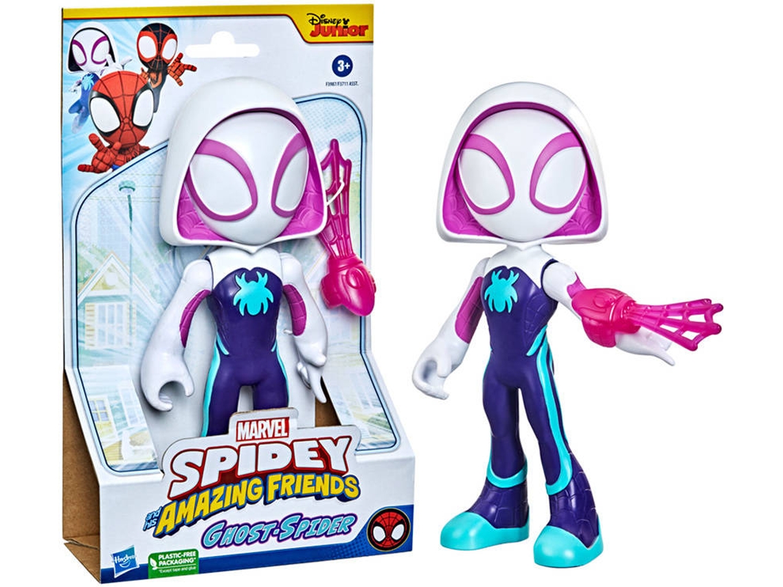 Figura de Acción MARVEL Spidey Mega Mighty Figura Ghost Spider (26,7 x 6,7 x 16,2 cm)