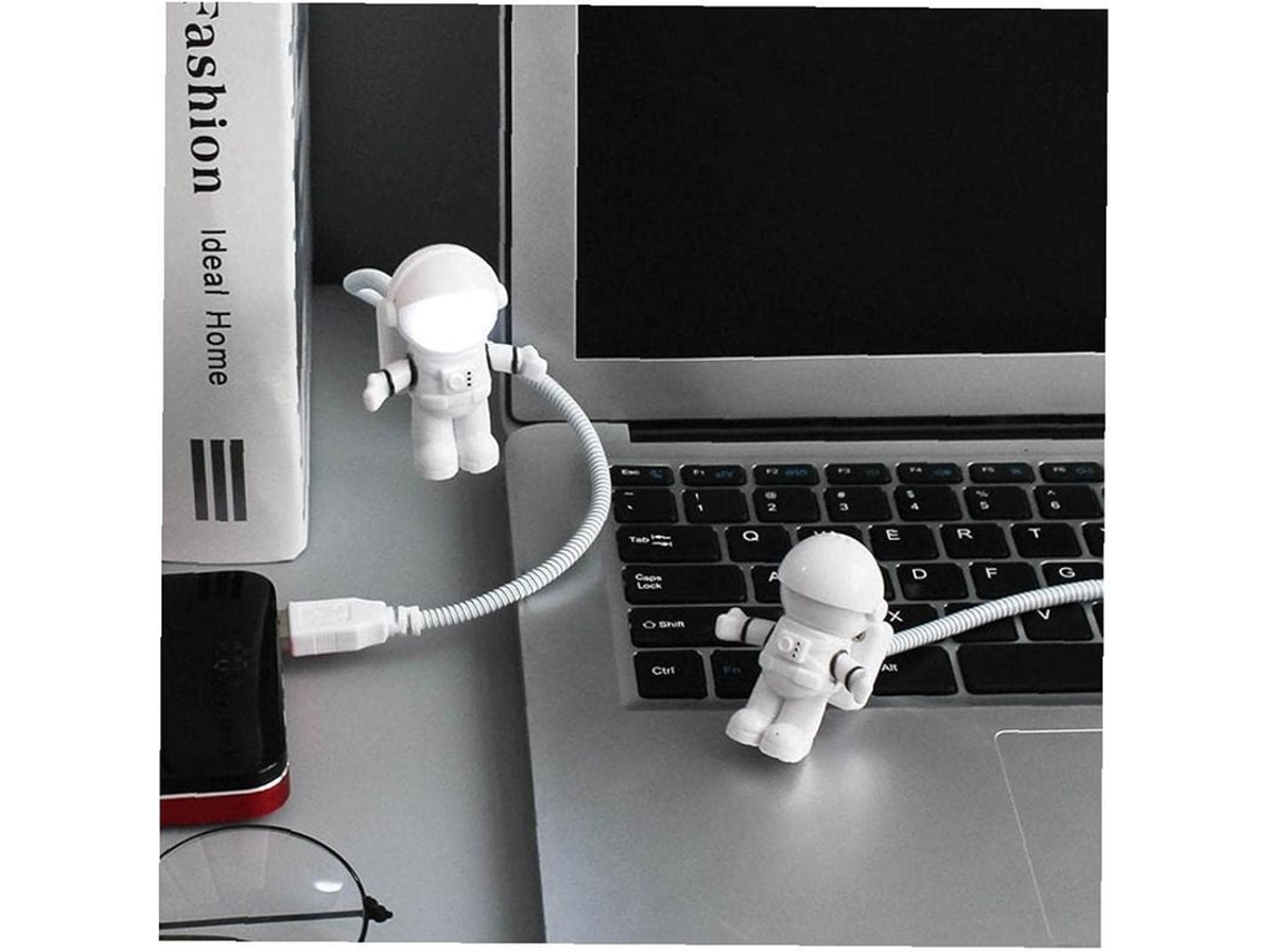 2026altiro-luz Nocturna Led Usb Con Forma De Astronauta, Flexible Y Plegable Para Ordenador Y Decoración Del Hogar.