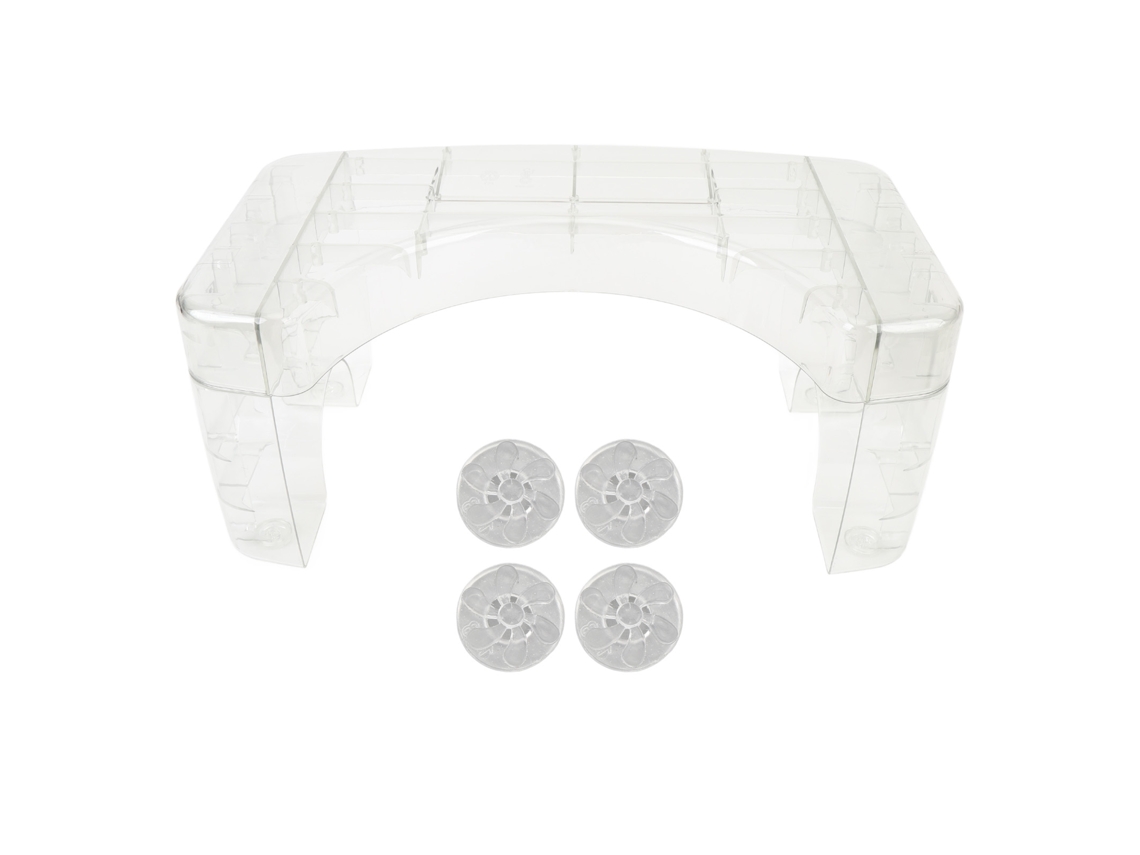 Alfombrilla De Baño Antideslizante Portátil Para Niños, Transparente, Auxiliar De Baño.