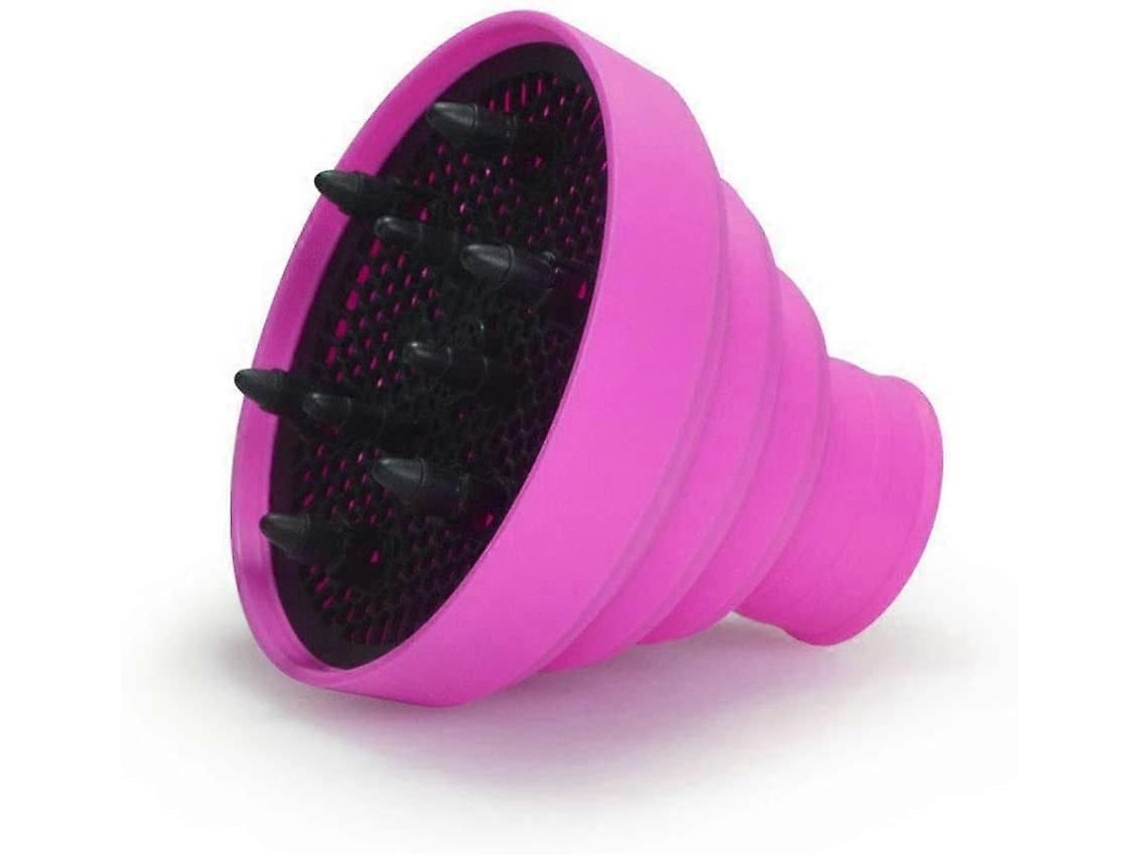 Difusor De Silicone Dobrável Para Secador De Cabelo, Ideal Para Proteção Dos Fios.