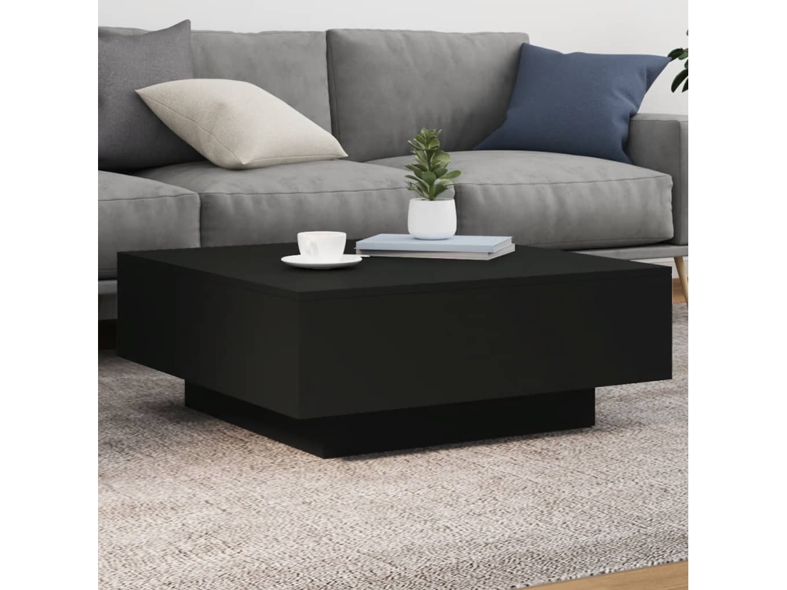 Mesa de centro HARLANV1 con luces LED (80x80x31 cm)
