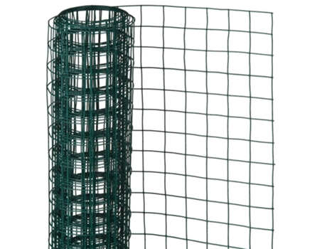 MAISON EXCLUSIVE Alambrada cuadrada 0,5x5 m 13 mm acero recubrimiento plástico