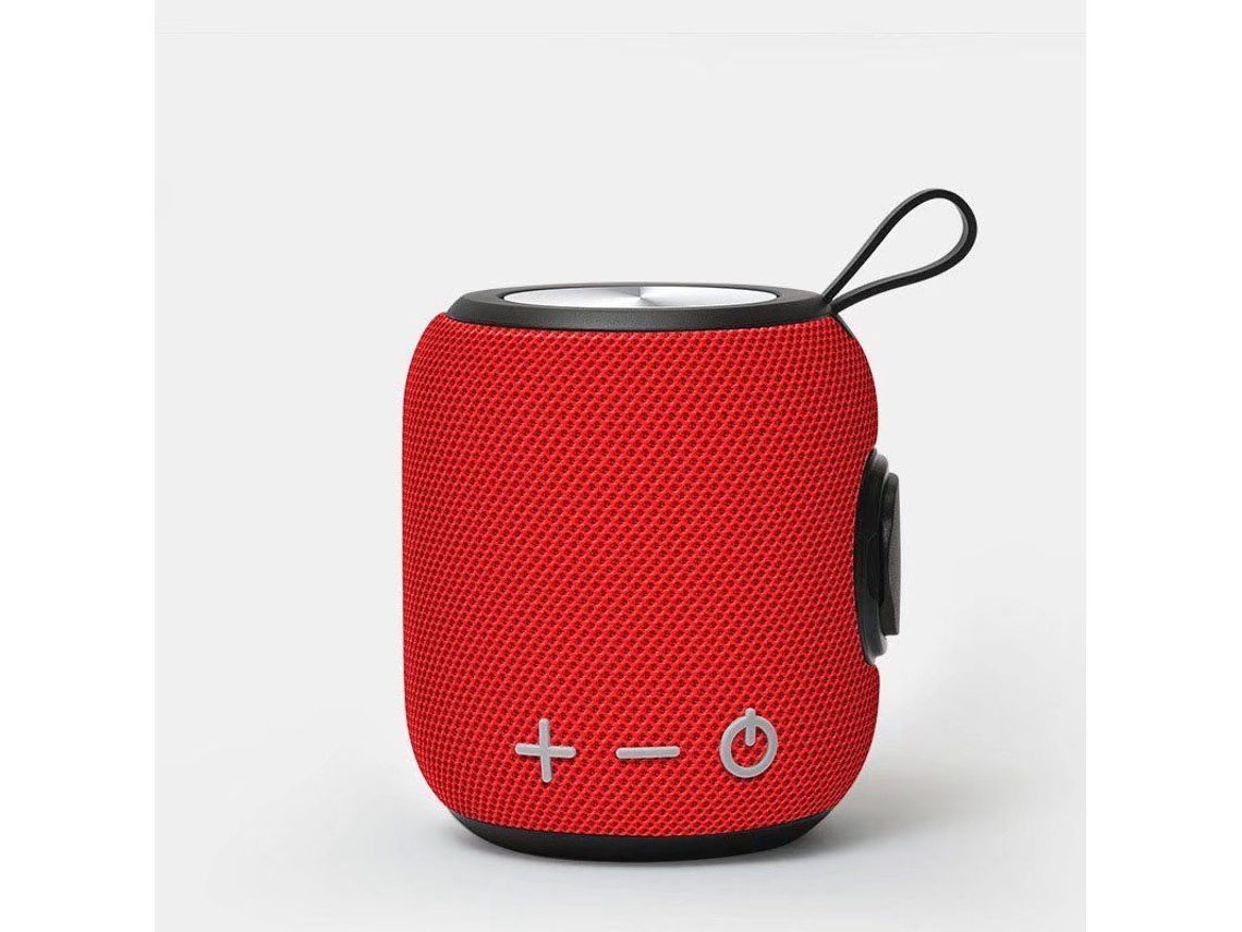 Altavoz Bluetooth Portátil Mini Con Emparejamiento 5.0, Sonido Envolvente De 360° Y Resistencia Al Agua Ipx7 (rojo)