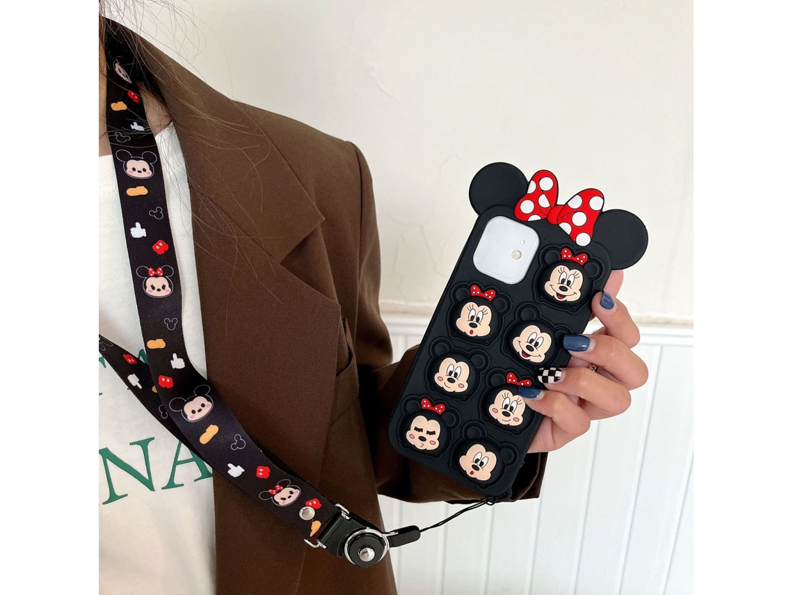 Cubierta Para Teléfono (alivio Del Estrés, Protección) Patrón De Dibujos Animados Especial Para El Sudeste Asiático Para Funda De Silicona Pop It Suave Apple 12/13pro