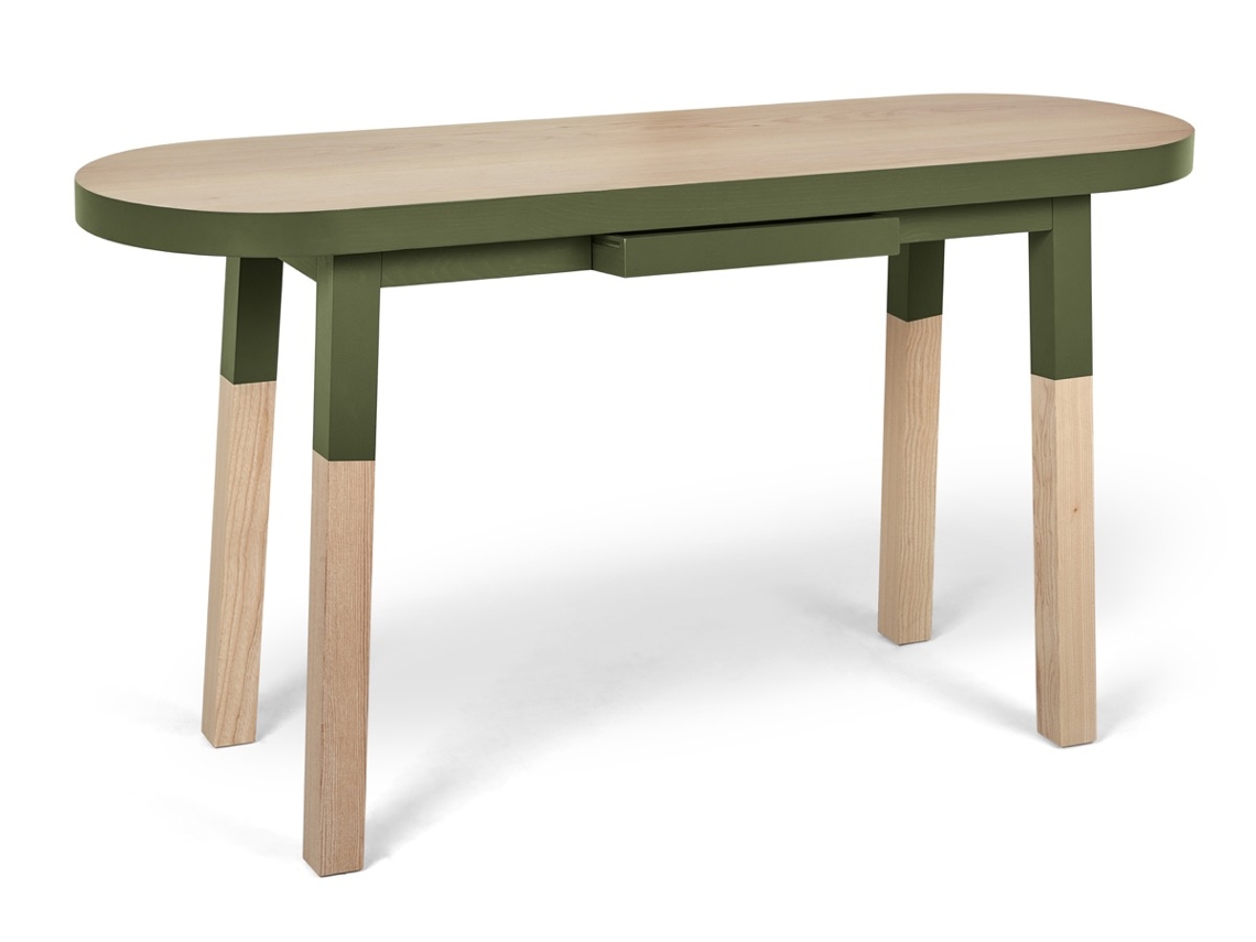 Escritorio MON PETIT MEUBLE FRANÇAIS Consola de Madera Maciza 100 cm