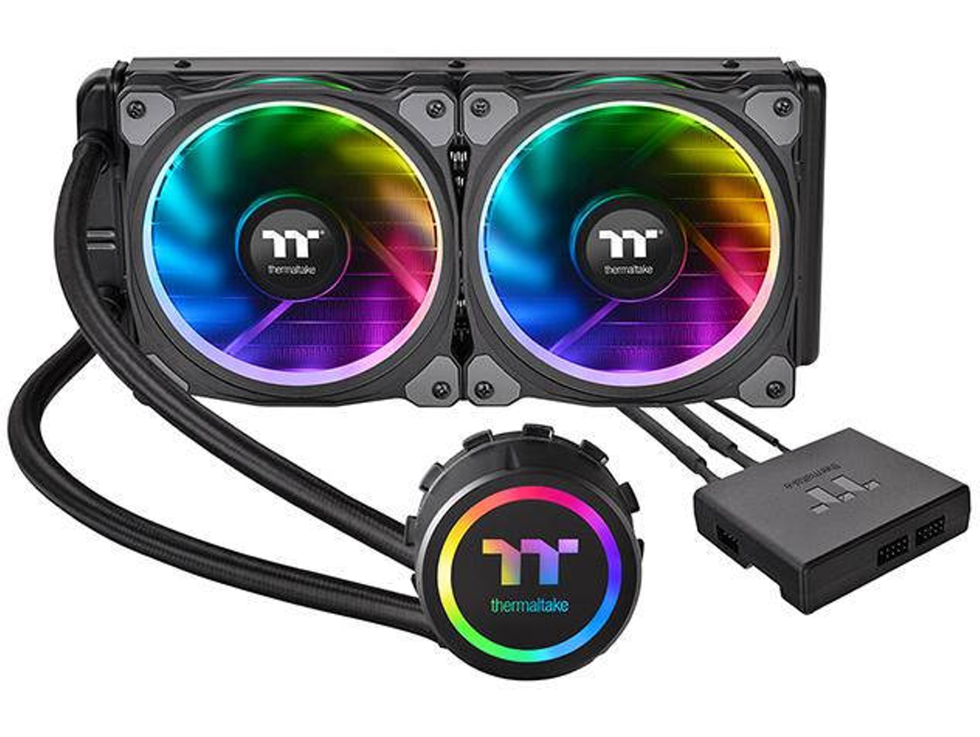 Cooler TT THERMALTAKE Floe Riing RGB 240 TT Premium Edition