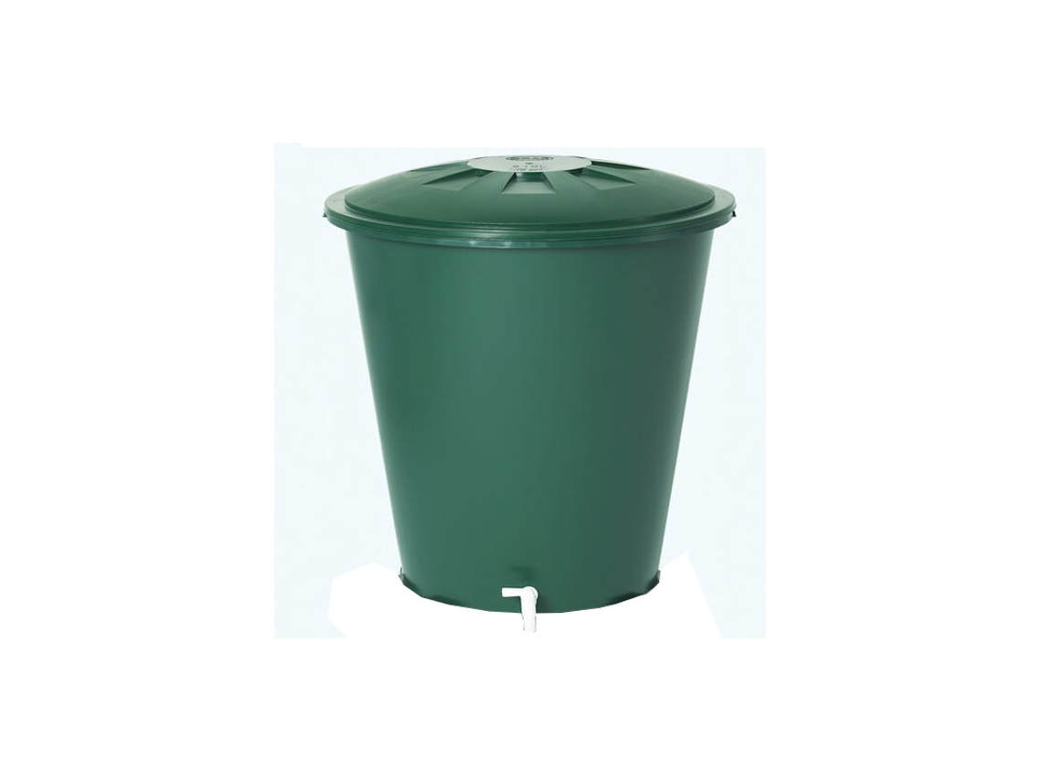 Depósito de Agua de Polipropileno 500 L Incluye Tapadera Diámetro 100 Cm Alto 110 Cm Capacidad Exacta 510 Litros GRAF