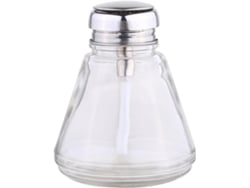 Botella Dispensadora De Vidrio Nuobesty De 220 Ml Con Dosificador, Recipiente De Limpieza Transparente, Botella