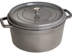 Cacerola STAUB (Gris - Hierro Fundido - 34 cm)