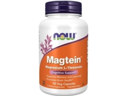 Complemento Alimentar NOW Magtein (90 cápsulas vegetais)