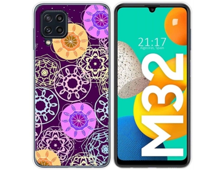 Carcasa Samsung Galaxy M32 TUMUNDOSMARTPHONE Dibujos Multicolor