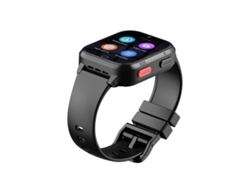 (negro) Reloj Con Teléfono 4g Para Niños De Banda Completa Con Posicionamiento Gps