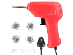 Máquina De Soldadura De Plástico Con Pistola De Calor, Kit De Herramientas Para Reparación De Automóviles Con 200 Abrazaderas Calientes.