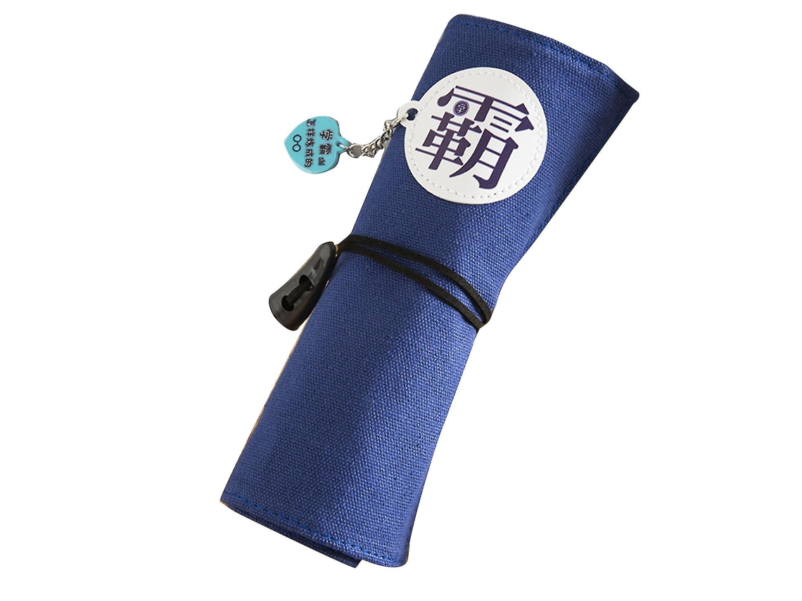 Estuche de lona plegable de gran capacidad Chennnls, organizador de papelería con forro.
