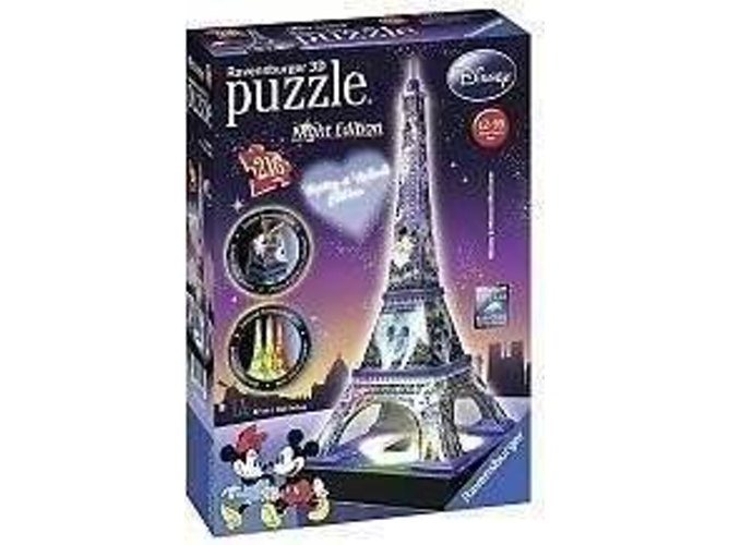 Juego de tablero RAVENSBURGUER Torre Eifeel Disney 25 Aniversario