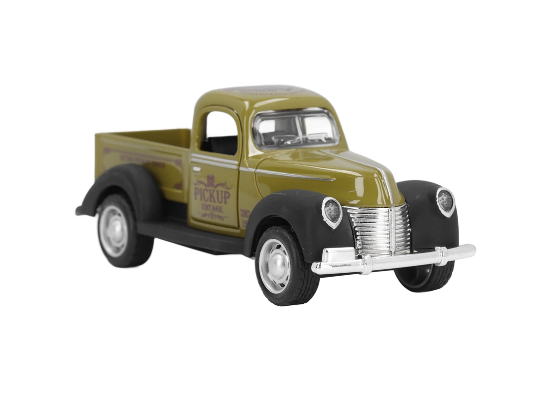 2026-modelo De Camión De Aleación A Escala 1:32 Juguete De Metal Diecast Retro Réplica Pull Back Para Niños Estilo 2