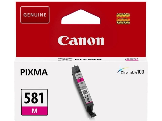 Tinta Original CANON CLI-581 M Magenta