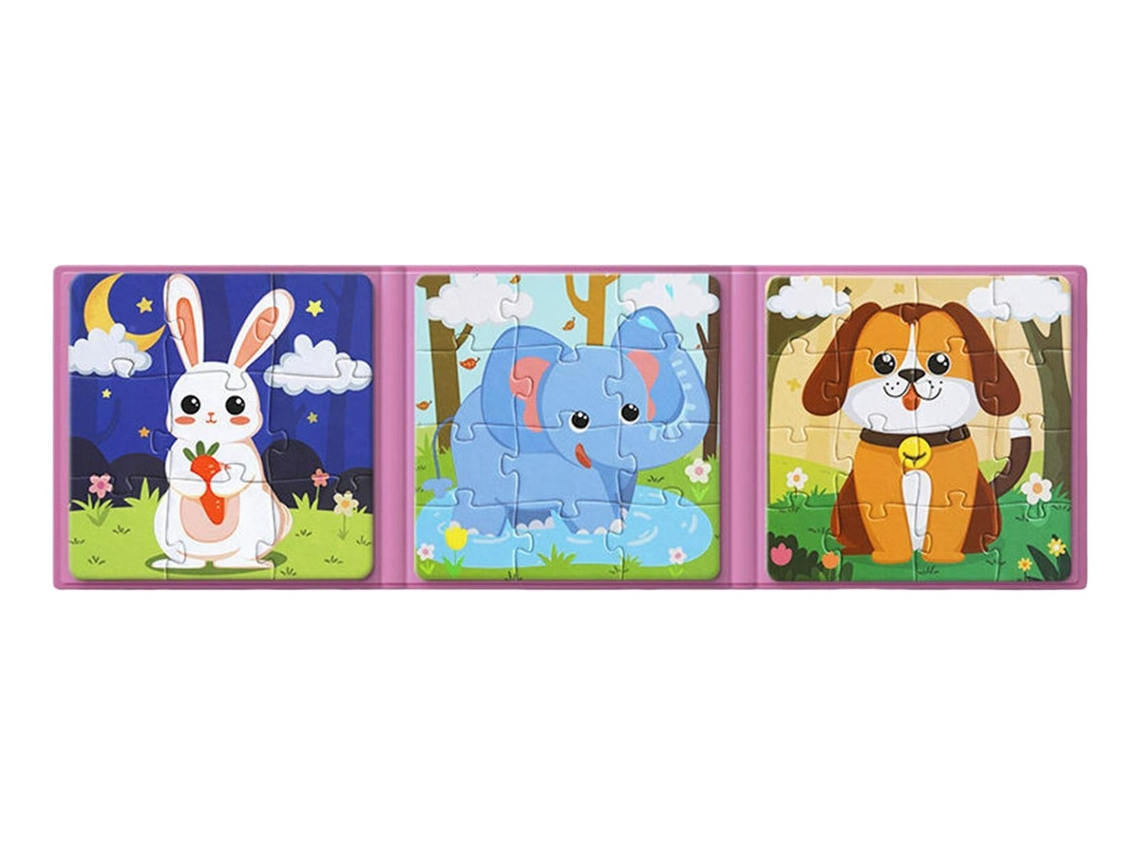 Desarrollo del juego de rompecabezas de papel de animales salvajes Slowmoose