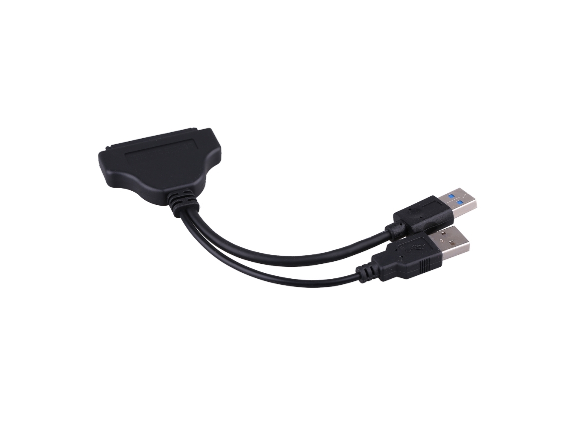 Adaptador de cable para disco duro SATA de 2,5 pulgadas (conversión USB 3.0, alimentación USB 2.0)*