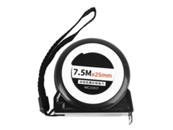 Cinta Métrica Retráctil De 7,5 M X 25 Mm, Autoblocante, De Acero Mate, De Alta Precisión, Para Uso Doméstico.