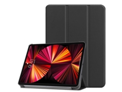 ILIKE Funda Triple Ecopiel Apple Ipad Pro 12 9'' 6ª Generación 2023 / 2020 / 2021 / 2022 Negro