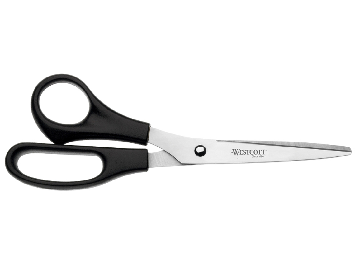 Tijeras de Oficina WESTCOTT Longitud: 210 Mm Negra para Zurdos