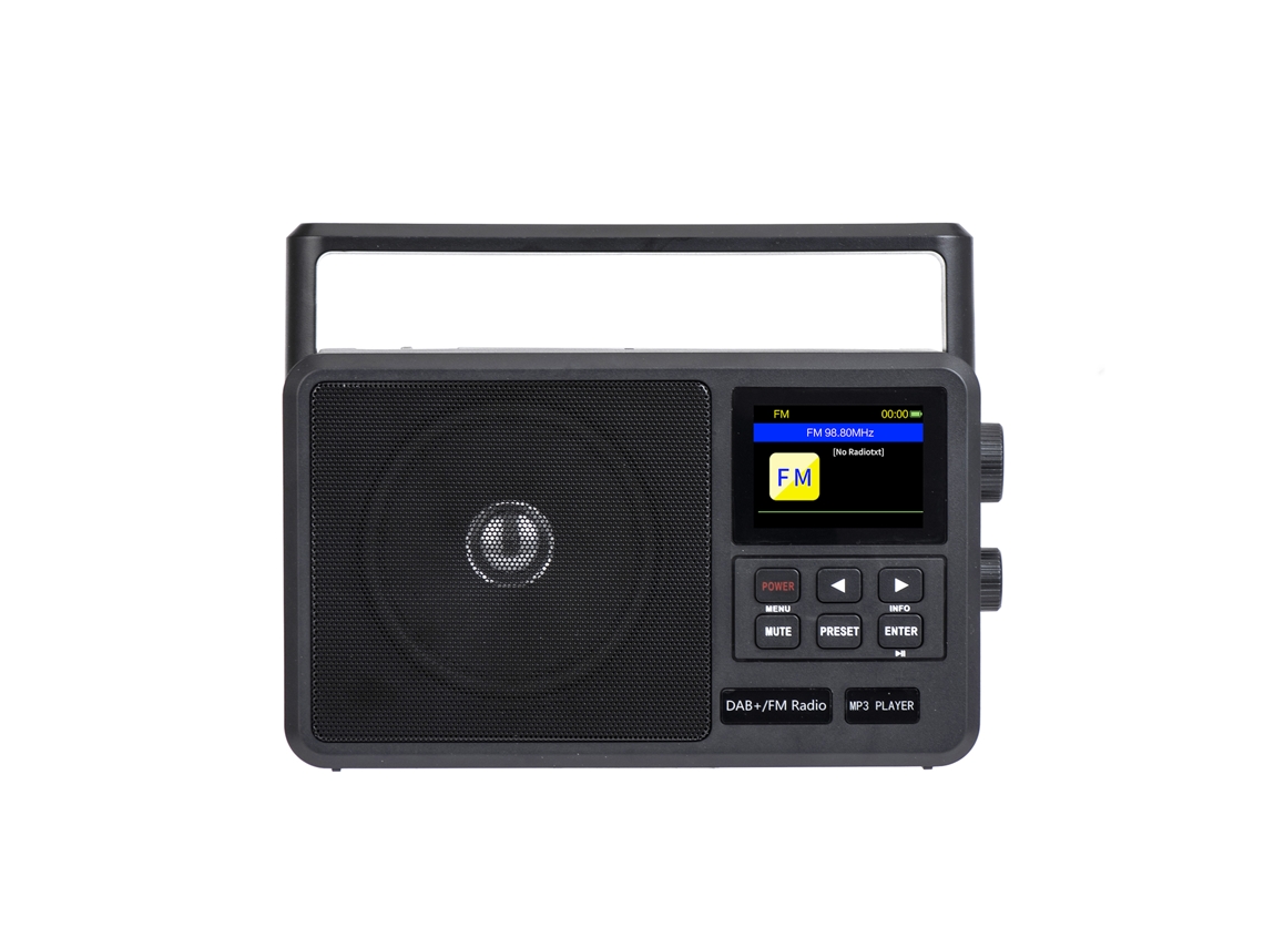 Radio portátil (reproductor de música FM y DAB)