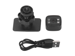 Câmera Mini Wifi 1080p Visão Noturna Ângulo Largo 90° Gravação Em Loop Segurança Interior