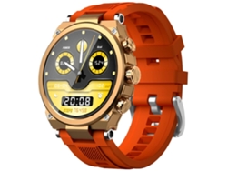 Reloj inteligente con llamadas Bluetooth, varias esferas, modos multideporte y estilos de interfaz de usuario. Orange Chennnls